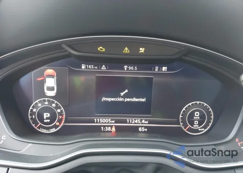 2018 Audi A5 2.0T Premium z USA, uszkodzony, nr VIN WAUTNAF56JA007695